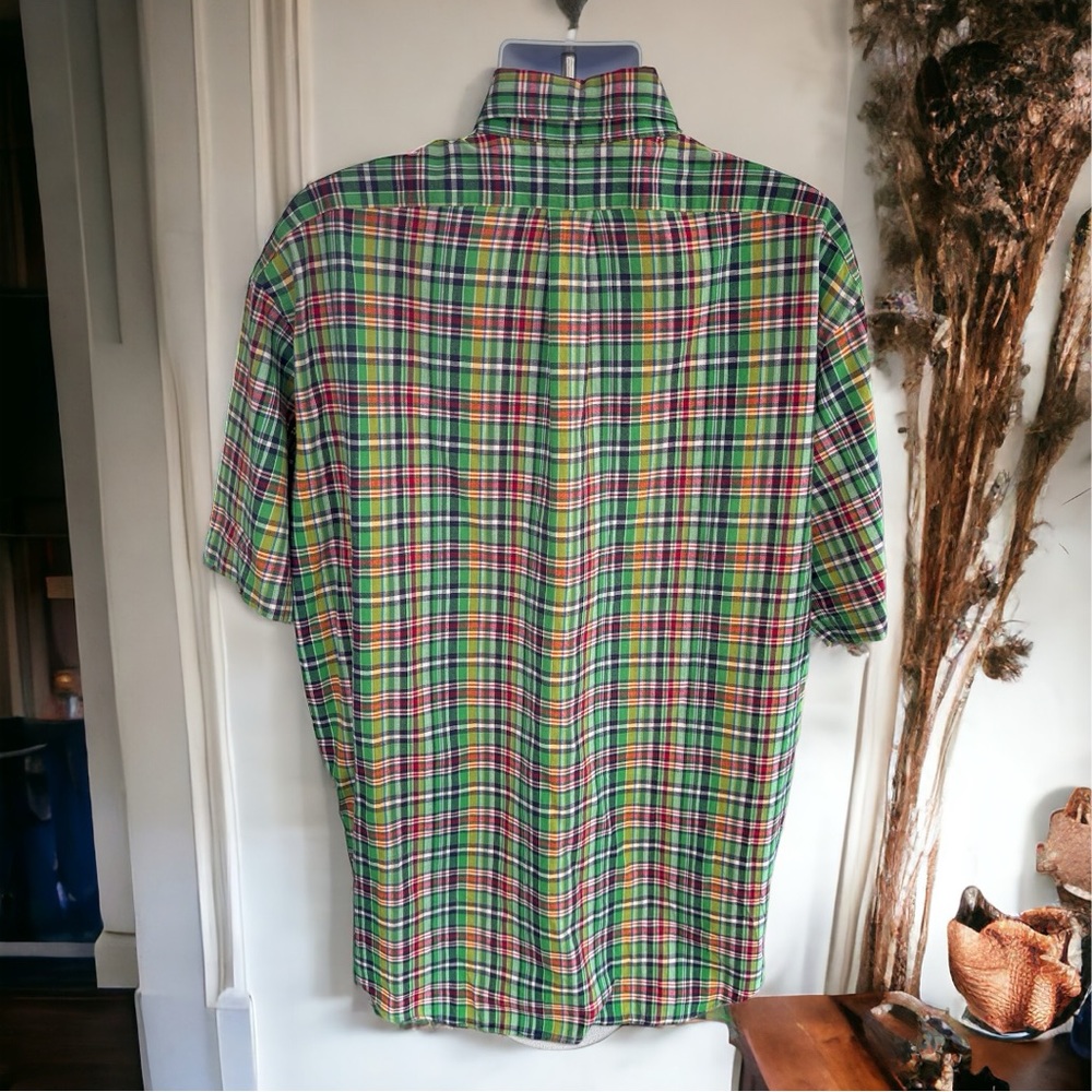 Ralph Lauren “Blake” Blue Label Short Sleeve Shirt, Vintage, Size XL - Picture 2 of 5